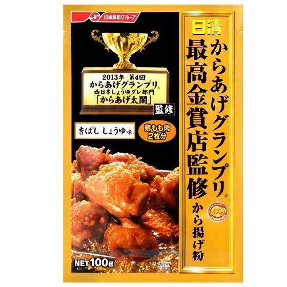 NISSIN 日清 最高金賞 炸雞粉-100g(醬油風味-效期:2024/07/04)[大買家]