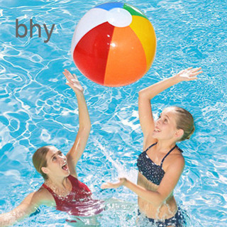 Bhy021 充氣閃光沙灘球超透明閃光球用於沙灘和泳池遊戲