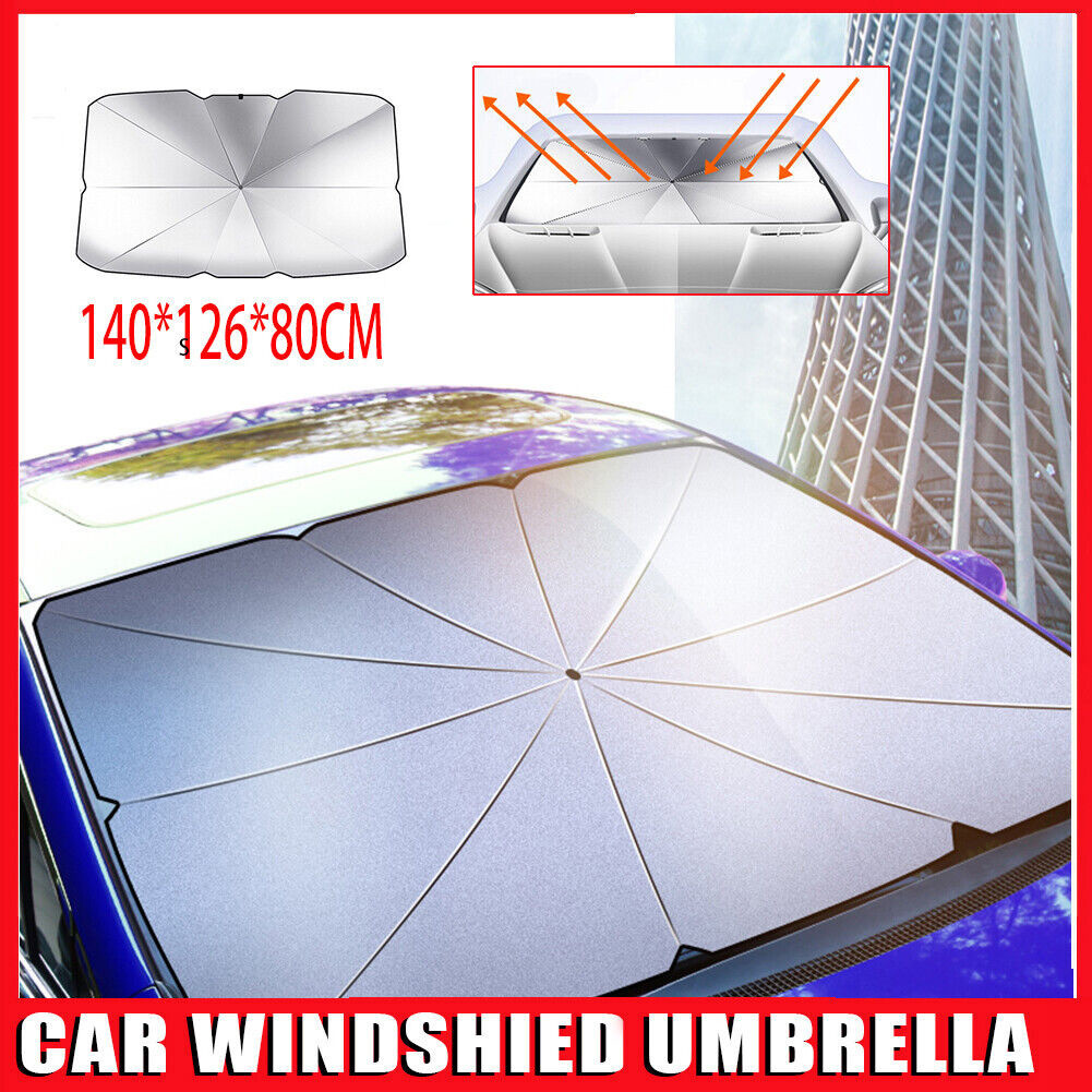 折疊前擋風玻璃罩適用於卡車小型貨車貨車的汽車結構隔熱窗簾