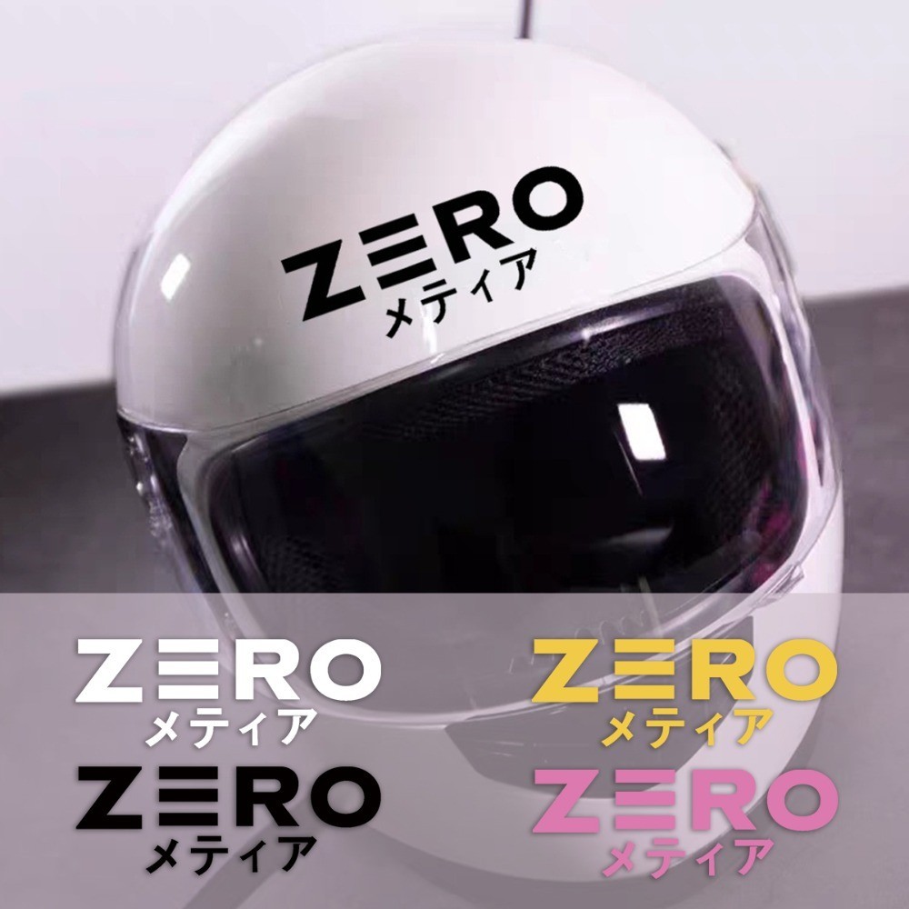HONDA Jdm ZERO 摩托車電動車改裝貼紙頭盔個性化防水裝飾貼花適用於本田 Click V2 V3 PCX160