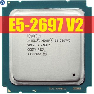 英特爾 Xeon E5 2697 V2 處理器 SR19H 2.7GHz 30M QPI 8GT/s LGA 2011