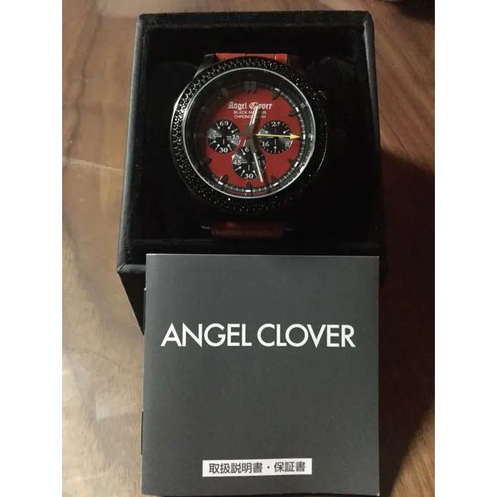 ANGEL CLOVER 手錶 BM46 black master 限定 日本直送 二手