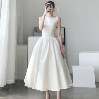 桃園出 特價|[] 晚禮服 舞會洋裝 舞會禮服 晚禮服洋裝 舞會小禮服 婚紗洋裝 大尺碼禮服 簡約緞麵輕婚紗 名媛宴會派