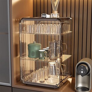 iris風 防塵杯架 杯架 水杯架 馬克杯架 置杯架 收納杯架 置物架 杯子水杯茶杯架子 咖啡杯架 杯架收納 茶杯架 架