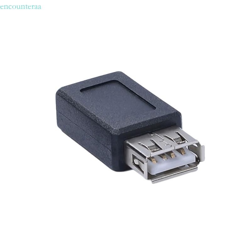 Encounteraa 便攜式 USB 2 0 母頭轉 C 型 OTG 適配器快速 5V 3A 充電轉換器頭