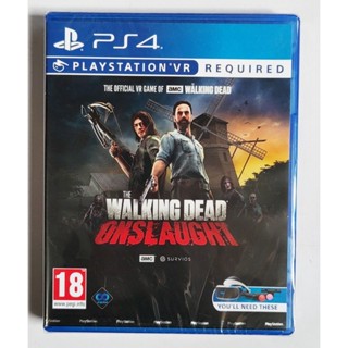 【高檔現貨】PS4 VR專用遊戲 行屍走肉 猛攻 The Walking Dead Onslaught 英文