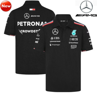 2024 最新 F1 賽車服 + Mercedes AMG Petronas F1 2024 Team Polo 衫 +