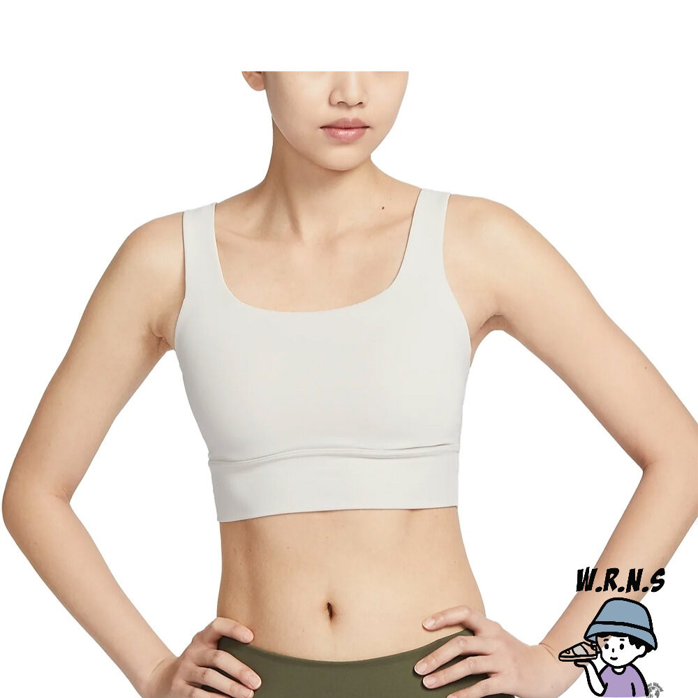 【Rennes 】Nike 女裝 運動內衣 中度支撐 米白DO6620-104