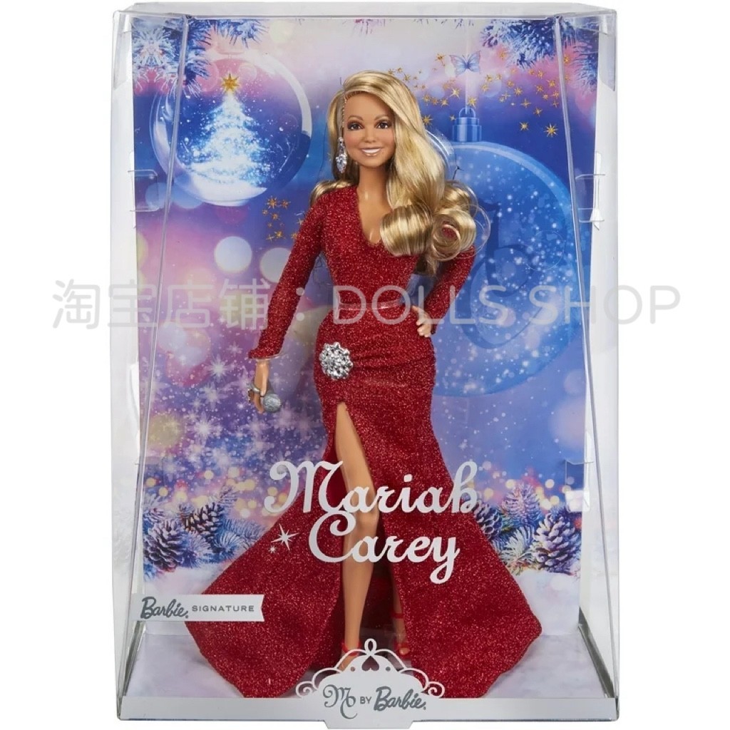 【現貨】芭比假日瑪麗亞凱莉娃娃Barbie Holiday Mariah Carey
