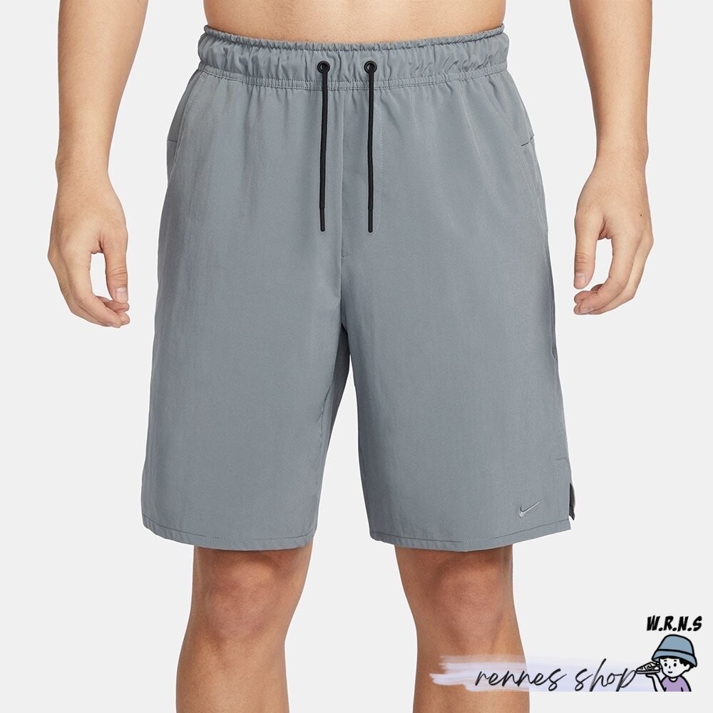 Nike 男裝 短褲 訓練 DRI-FIT 彈性 口袋 灰 DV9331-084