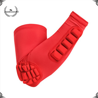 【Rm】 1 件運動籃球足球護肘支撐彈性保護臂套