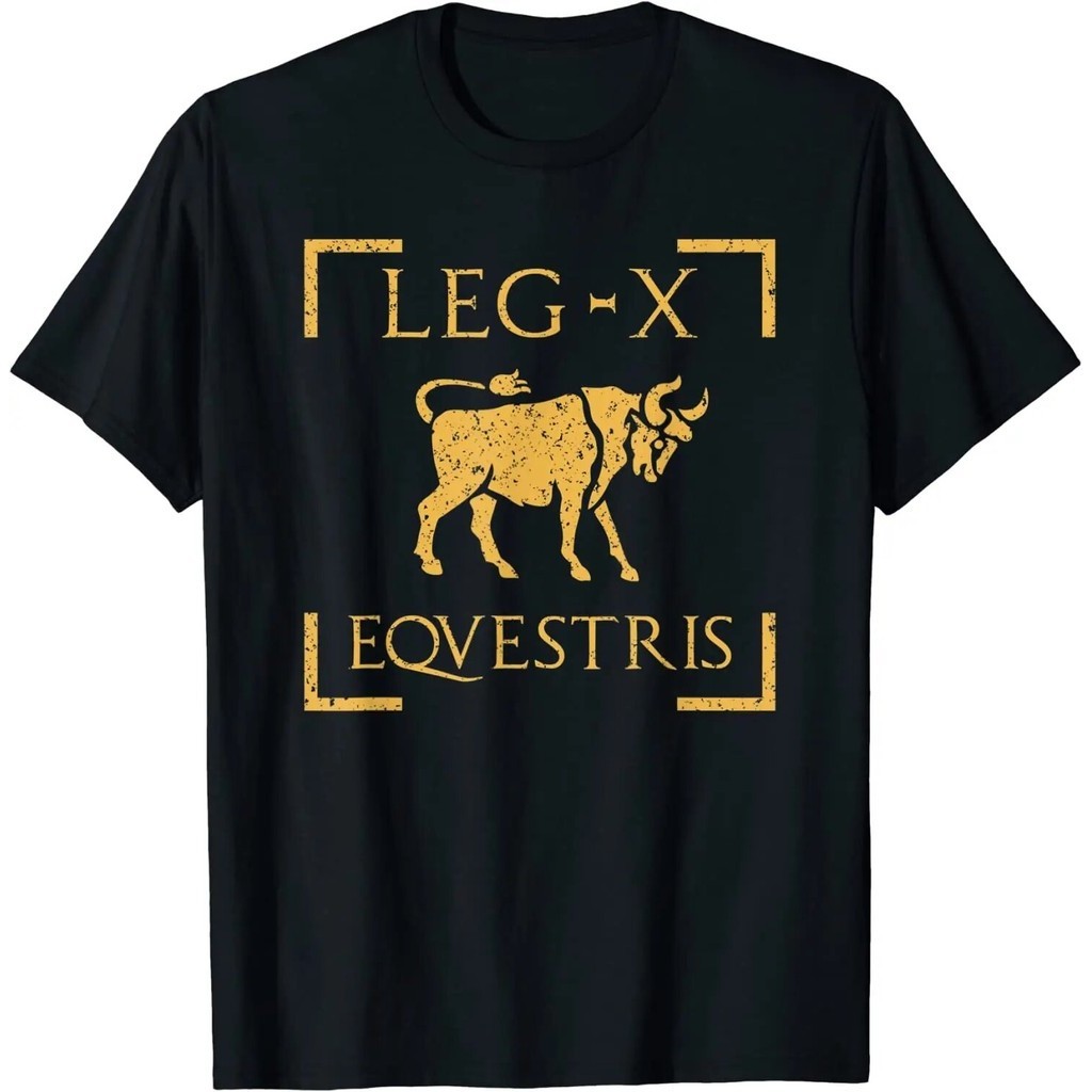 Legio X Equestris Julius Caesar 羅馬軍團男士 T 恤 T 恤