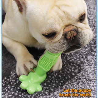 狗狗耐咬發聲玩具 小狗磨牙棒牙刷狗狗玩具寵物用品