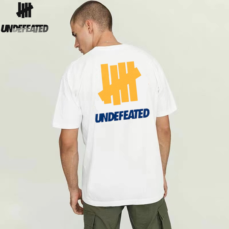 【潮π外貿現貨】Undefeated 雙色圖案印花圓領T-Shirt 襯衫 短袖 短T UNDEFEATED 上衣 T恤