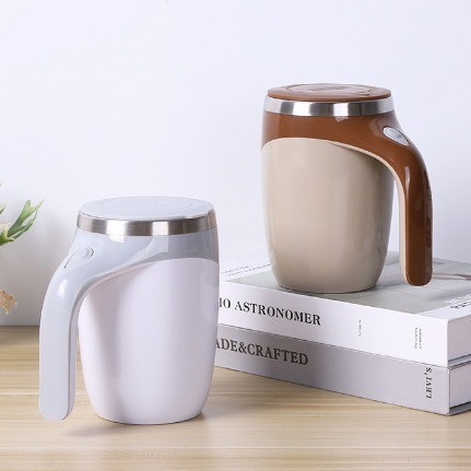 [全自動攪拌機] 跨境usb充電款自動攪拌杯電動咖啡杯懶人磁力電動牛奶杯