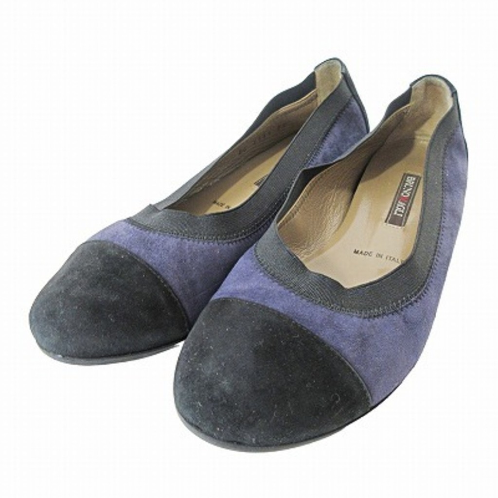 BRUNO MAGLI 5跟鞋 鞋子バレエ 平鋪 藍色 日本直送 二手