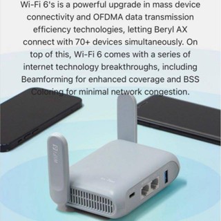 GL.iNet GL-MT3000 國際版 全功能版 旅遊路由器 Wi-Fi 6 2.5G Router（VPN）超小