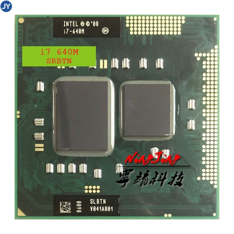 英特爾 【現貨】 Intel core i7-640m i7 640m slbtn 2.8 GHz 雙核四核 CPU處理