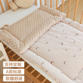 嬰兒床墊嬰兒床床墊幼兒園床墊兒童床墊純棉面料可水洗