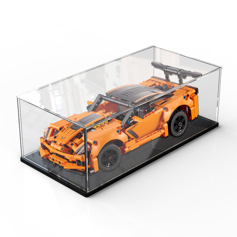 💕現貨速發💕模型車收納盒，玩具車模型展示盒25*15*cm,3mm厚