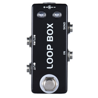 Mosky Loop box 貝司吉他音樂 Looper 迷你吉他效果器踏板 Loop Route Selection