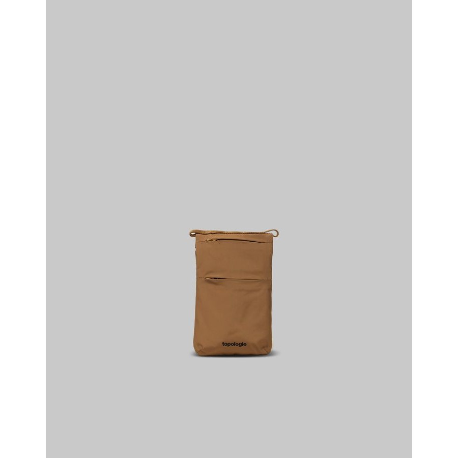 Topologie Wares手機摺疊貼身小包/ 銅棕/ 僅含包款 eslite誠品