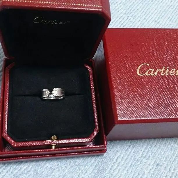 Cartier 卡地亞 戒指 750 mercari 日本直送 二手