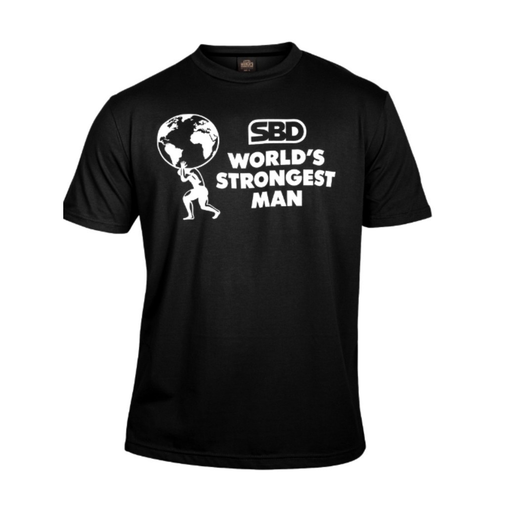 SBD大力士比賽T恤人氣短袖訓練運動圓領大尺碼體恤健身運動320