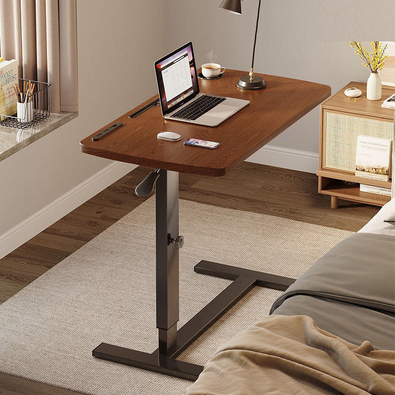 【3月上新】可移動電腦桌家用折疊學習桌臥室床邊懶人書桌小桌子氣壓升降桌