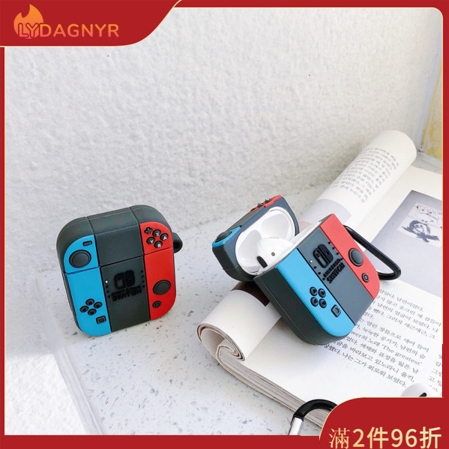 Dagnyr 矽膠耳機套適用於 Apple Airpods1/2 無線藍牙耳機適用於 Nintend Switch 遊戲