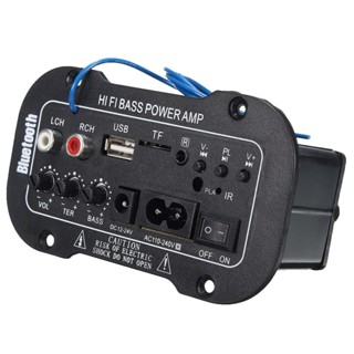 [LzdjhykeceTW] 5" 220V 立體聲數字音樂放大器低音放大器 USB TF AUX