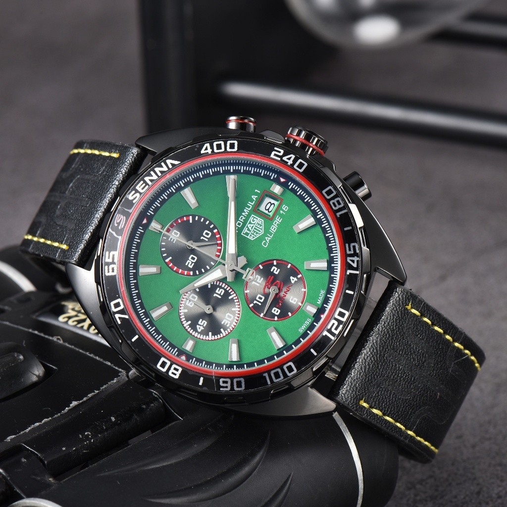 瑞士男士手錶夜光皮革防水十大品牌瑞士男士手錶