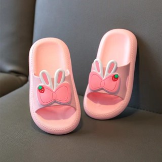 女童人物橡膠涼鞋可愛兔子涼鞋可愛涼鞋人物拖鞋兔子涼鞋兒童橡膠