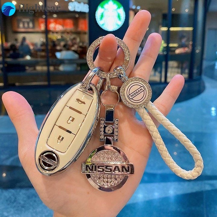 (FT)Nissan 鑰匙套 Nissan keychain ALMERA LEAF 370Z GTR LIVINA K