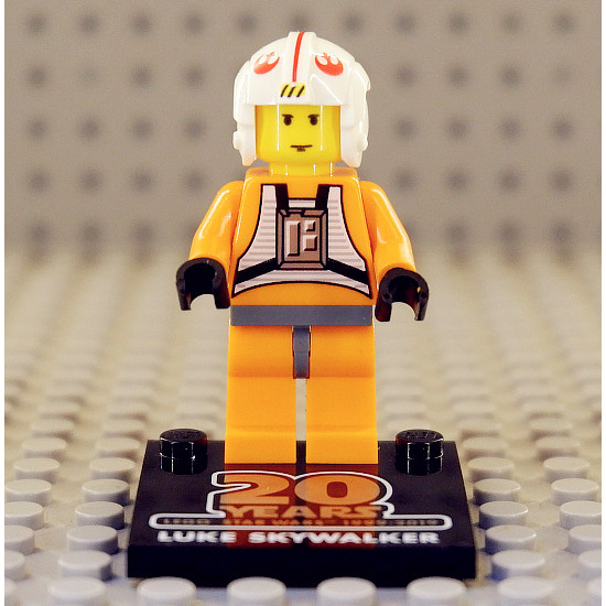 LEGO 樂高 星球大戰人仔 SW1024 二十週年紀念版盧克 75258獨佔RE