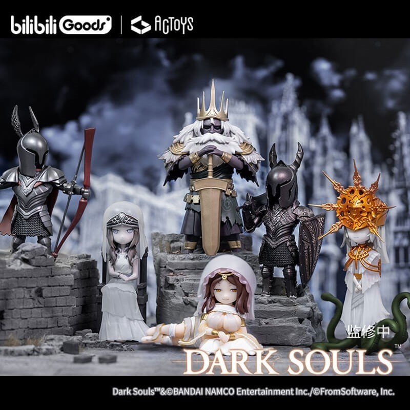黑暗之魂盲盒系列盒蛋第二彈Dark Souls遊戲2代周邊手辦公仔擺件