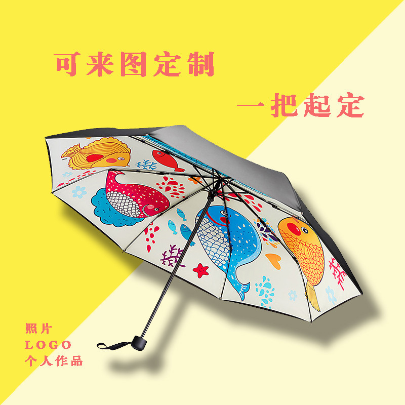 臻藏客製✨ 客製化 雨傘 廣告傘 新款來圖定做DIY個性圖片圖案LOGO照片動漫遮陽傘定製傘架晴雨傘