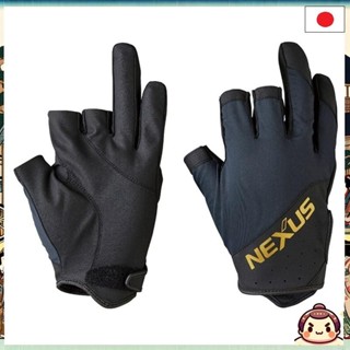 [來自日本] "SHIMANO Nexus stretch glove 3-cut GL-104V black S" を