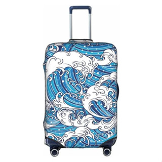 Wave 彈性行李套旅行箱保護套適合 22-24 行李箱顏色 40