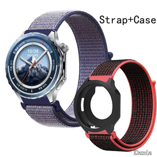 Oppo Watch X2 X 錶殼螢幕保護套保險槓適用於 OnePlus Watch 3 2 智慧手錶錶帶腕帶尼龍錶帶