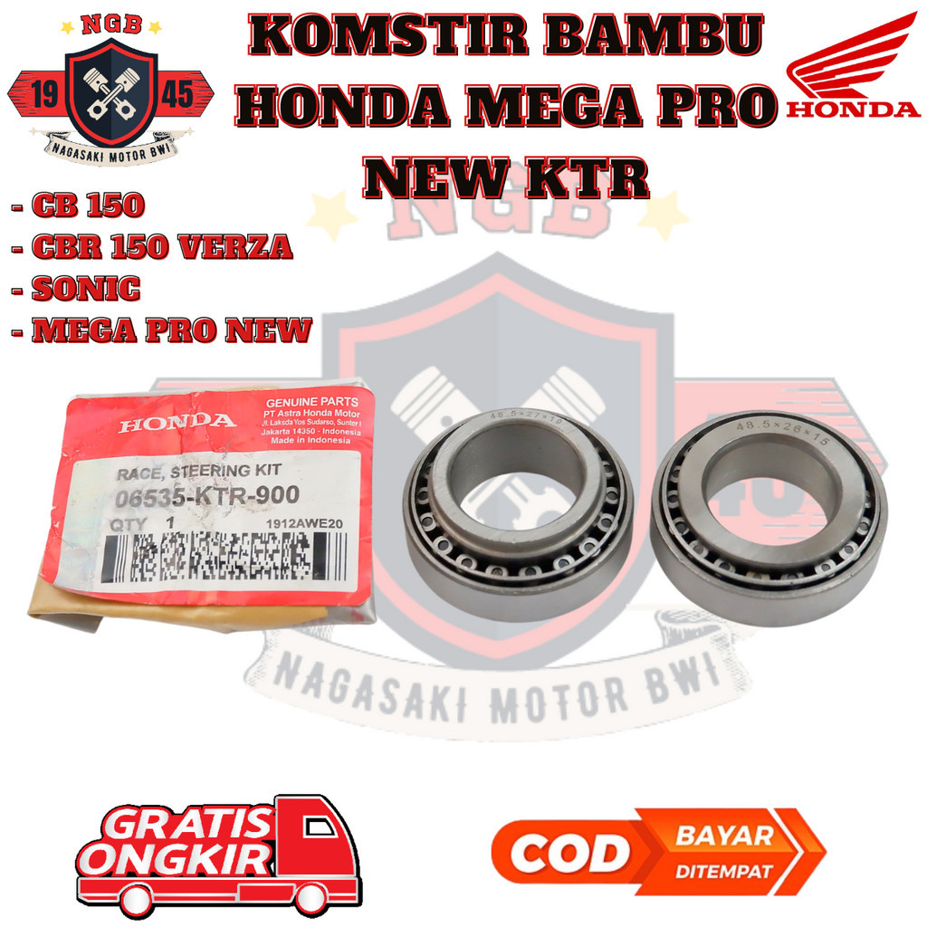 HONDA 暢銷紅外 KTR 本田 Mega Pro CBR 150 聲波軸承竹 CB 150 Verza 06535-