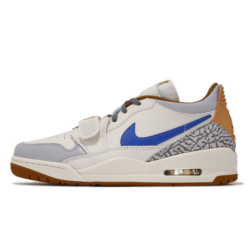 Nike Air Jordan Legacy 312 Low 米白 藍 爆裂紋 男鞋 【ACS】 HF0746-041