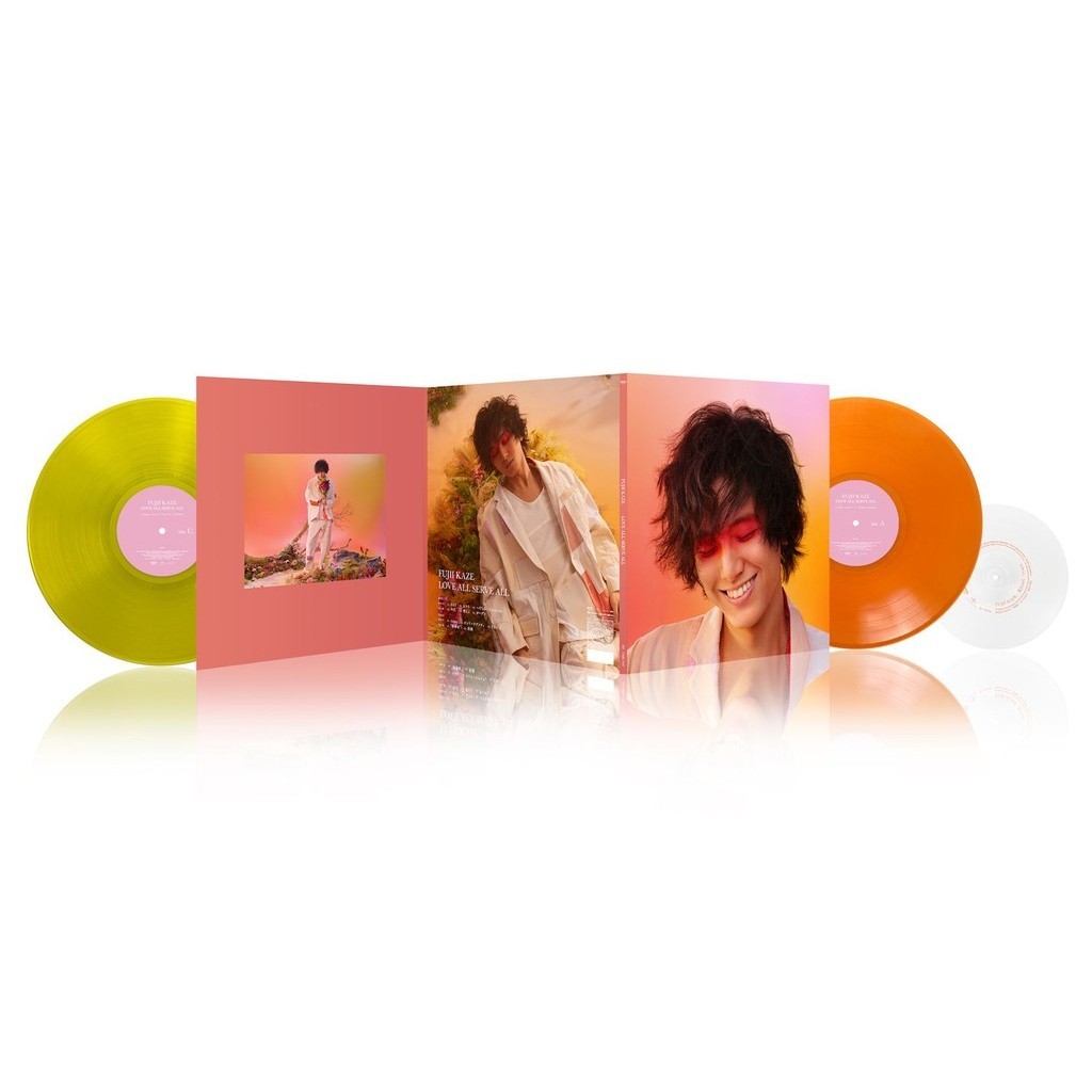 LOVE ALL SERVE ALL (環球官方進口彩膠唱片/2LP)/藤井風 (Fujii Kaze) eslite誠品