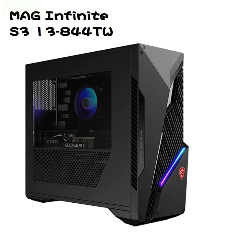 米特3C數位–MSI 微星 MAG Infinite S3 13-844TW i7-13700F/16G 電競桌機