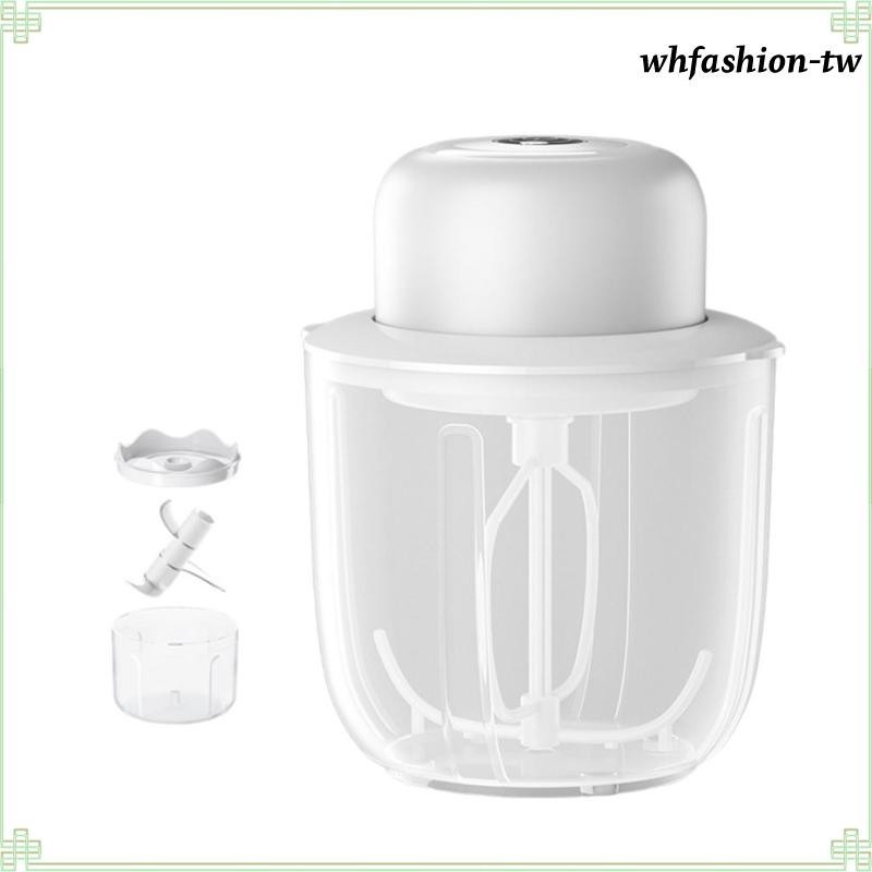 [WhfashionTW] 電動打蛋器帶儲物盒烹飪工具攪拌器打蛋器麵粉