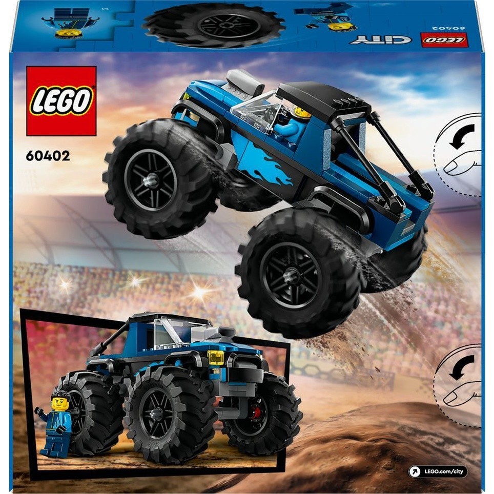 請先看內文 LEGO 樂高 城市系列 60402 藍色怪獸卡車