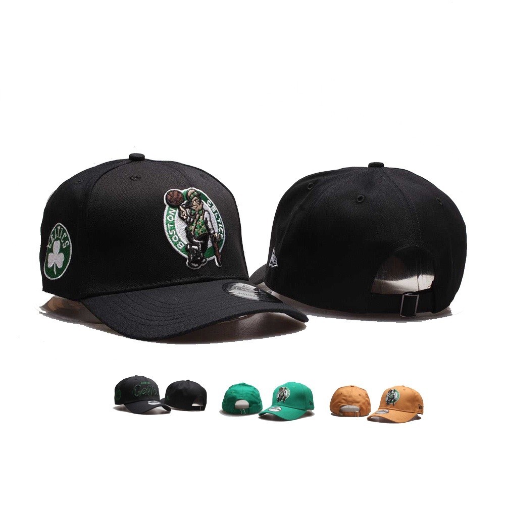 NBA 籃球帽 波士頓塞爾蒂克 Boston Celtics 彎帽 棒球帽 男女通用 潮帽 嘻哈帽 時尚潮帽