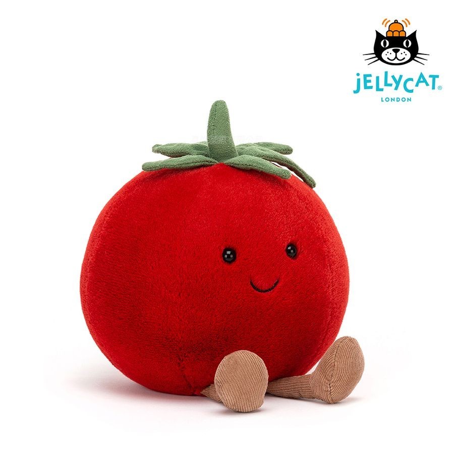 Jellycat番茄玩偶/ 17cm eslite誠品