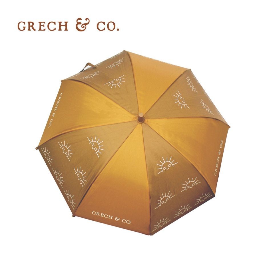 GRECH & CO.兒童雨傘/ 17吋/ 小麥棕 eslite誠品