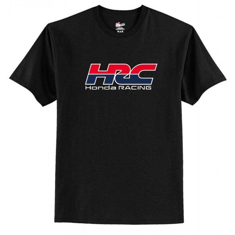 Hrc Honda Racing Logo T 恤黑色